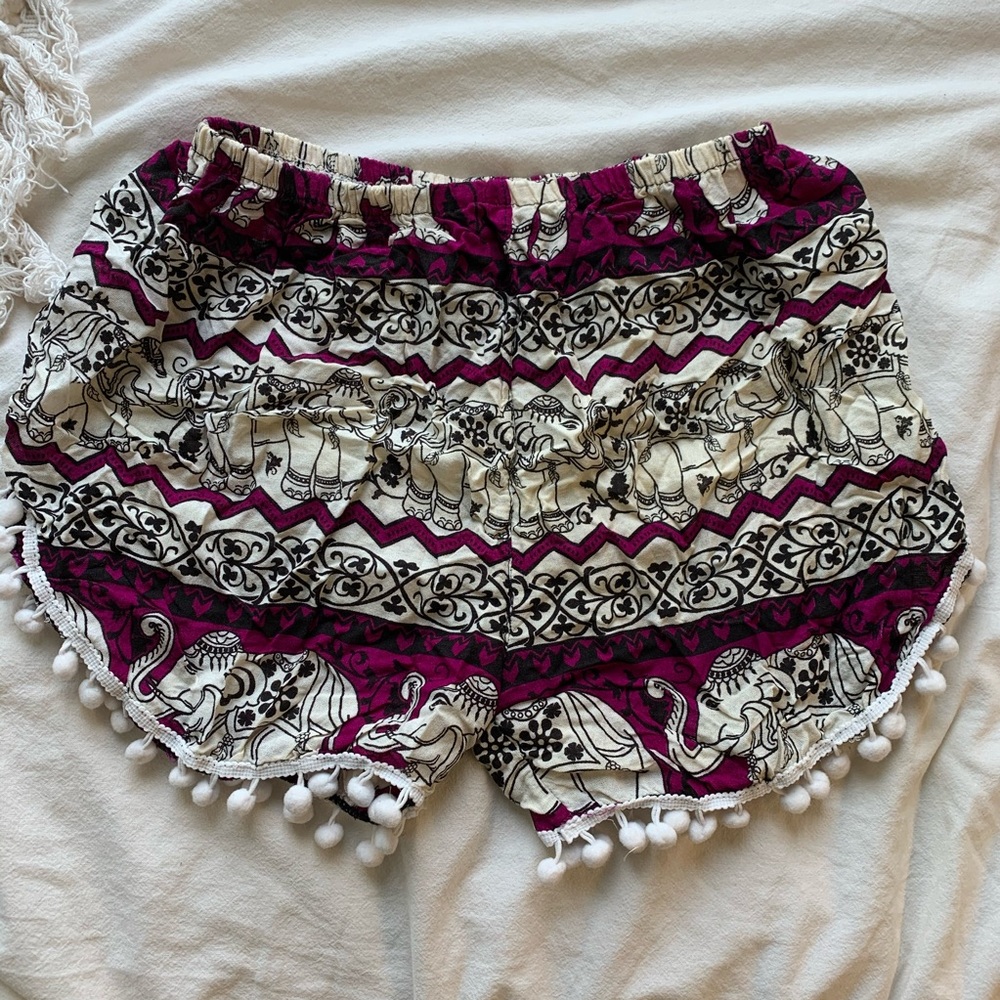 Bohemian Elephant Tribe Shorts